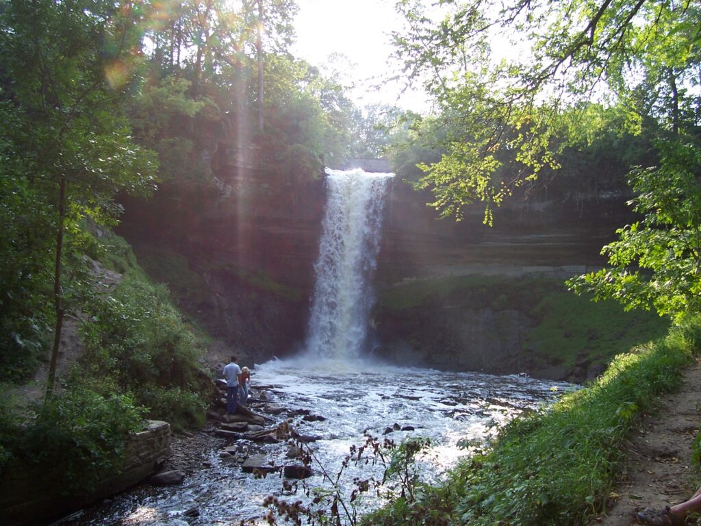 Minnehaha Falls; Minneapolis, Minnesota
