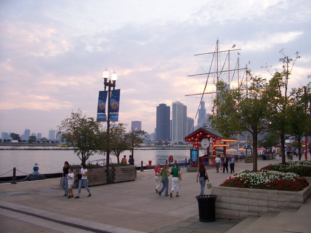 View from Navy Pier, Chicago