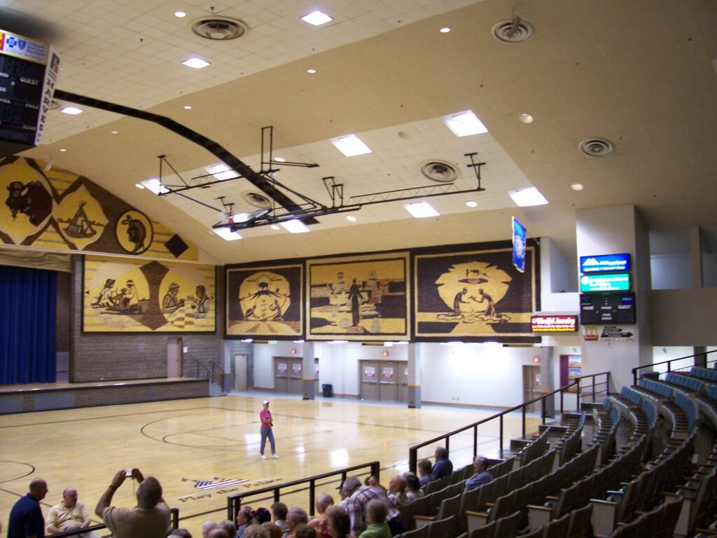 Auditorium mosaics (right)