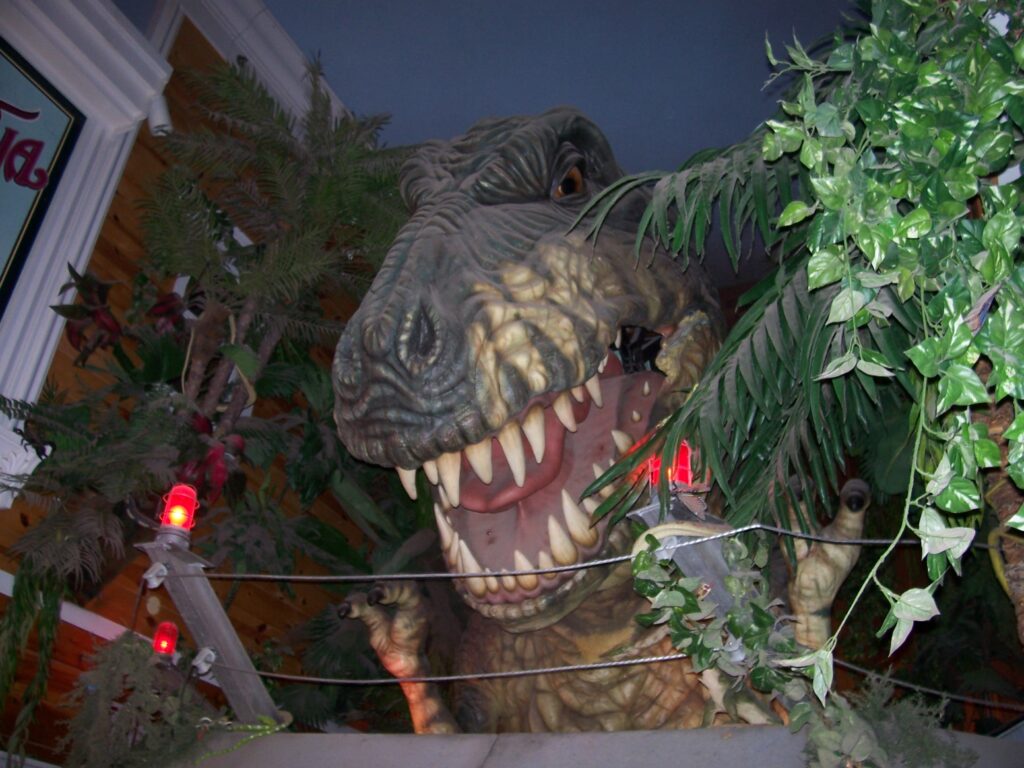 T-rex head in Wall, SD