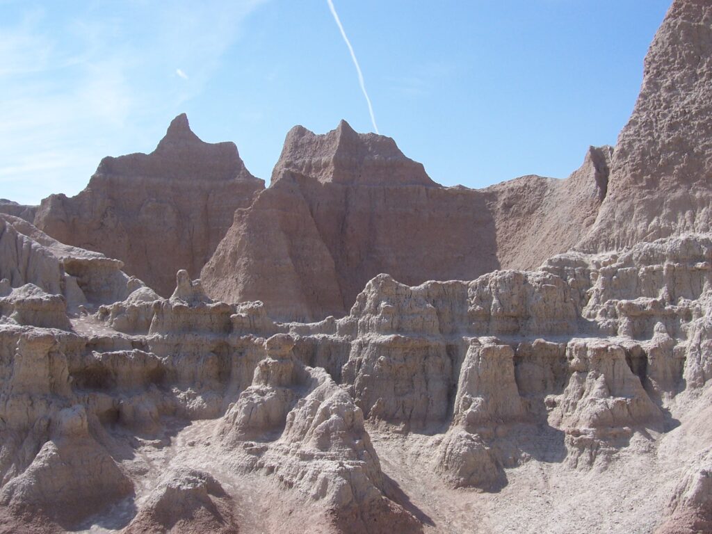 Sandstone cliffs