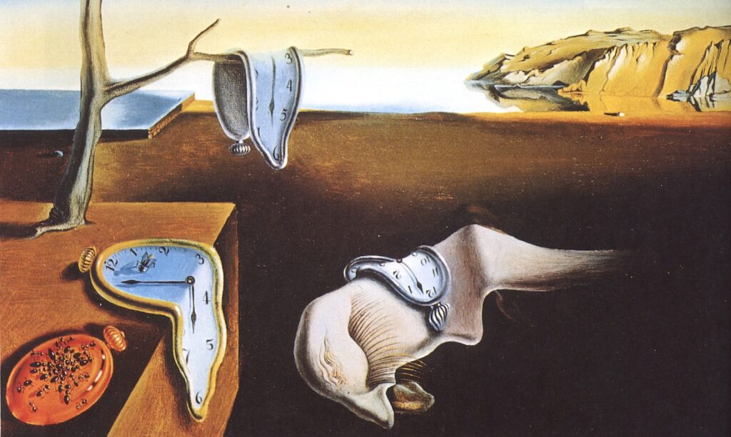 The Persistence of Memory by Salvador Dali